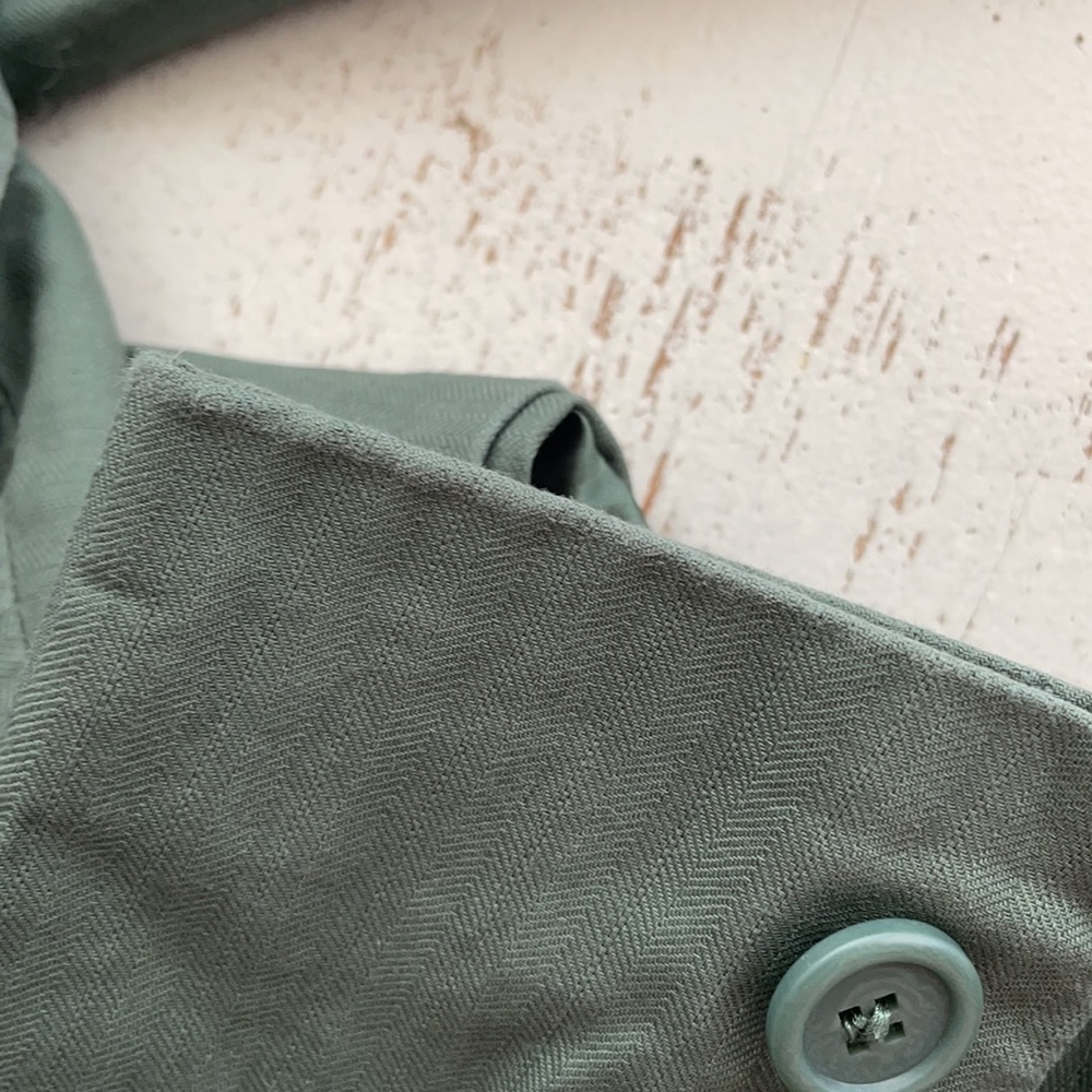 [ Gap Dark Green Double Button Collared Blazer ] 4 - image 6